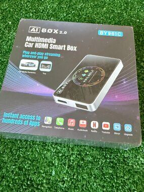 Vnilrgle AI Box 2.0 Multimedia Car HDMI Smart Box BY961C Open Box Upgrade NIB